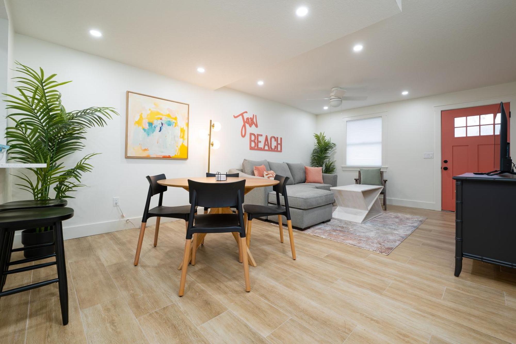 Be A Nomad Lovely 2Br 1Blk From The Ocean Jacksonville Beach Esterno foto